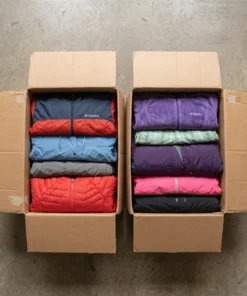pallets de ropa Columbia en México