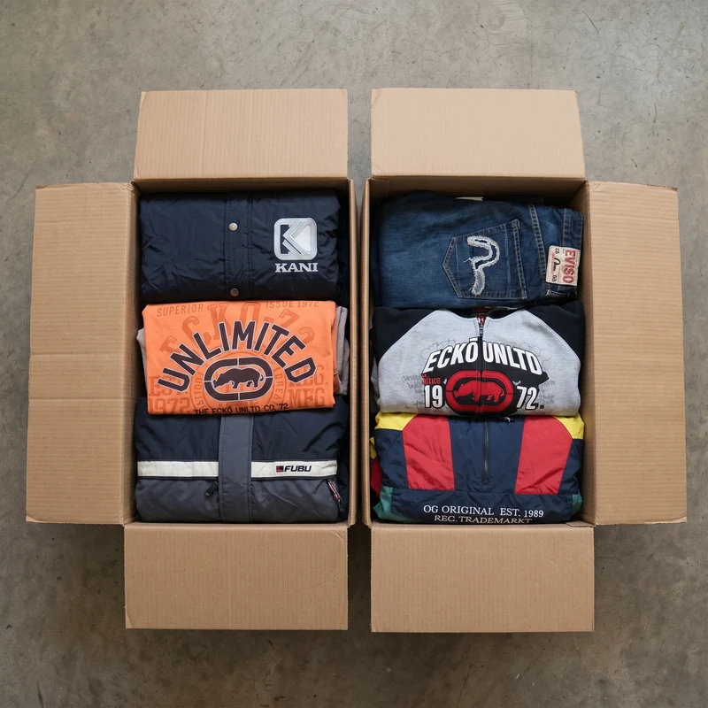 pallets de ropa PUMA en liquidación en México