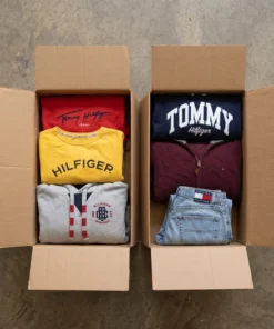 pallets de ropa Tommy Hilfiger en liquidación en México
