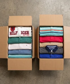 pallets de ropa Tommy Hilfiger en liquidación en México