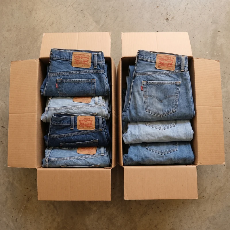 pallets de ropa Levi’s al mayoreo en México