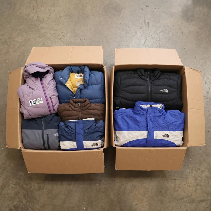 pallets de ropa The North Face al mayoreo en México