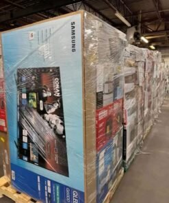 pallets de Smart TV en liquidación en México