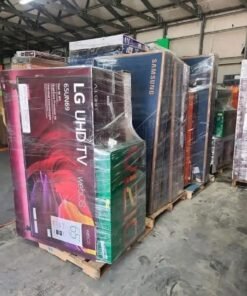 pallets de Smart TV en liquidación en México