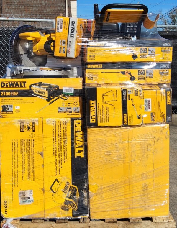 pallets de herramientas eléctricas DeWalt en México