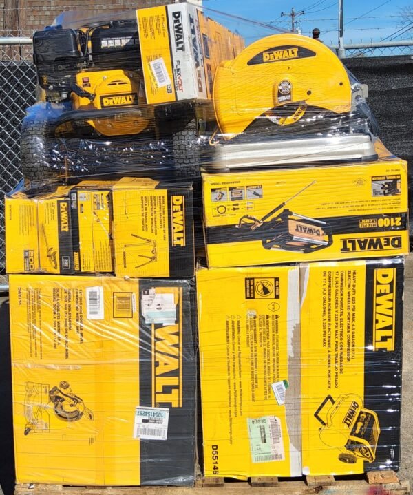 pallets DeWalt para reventa en México