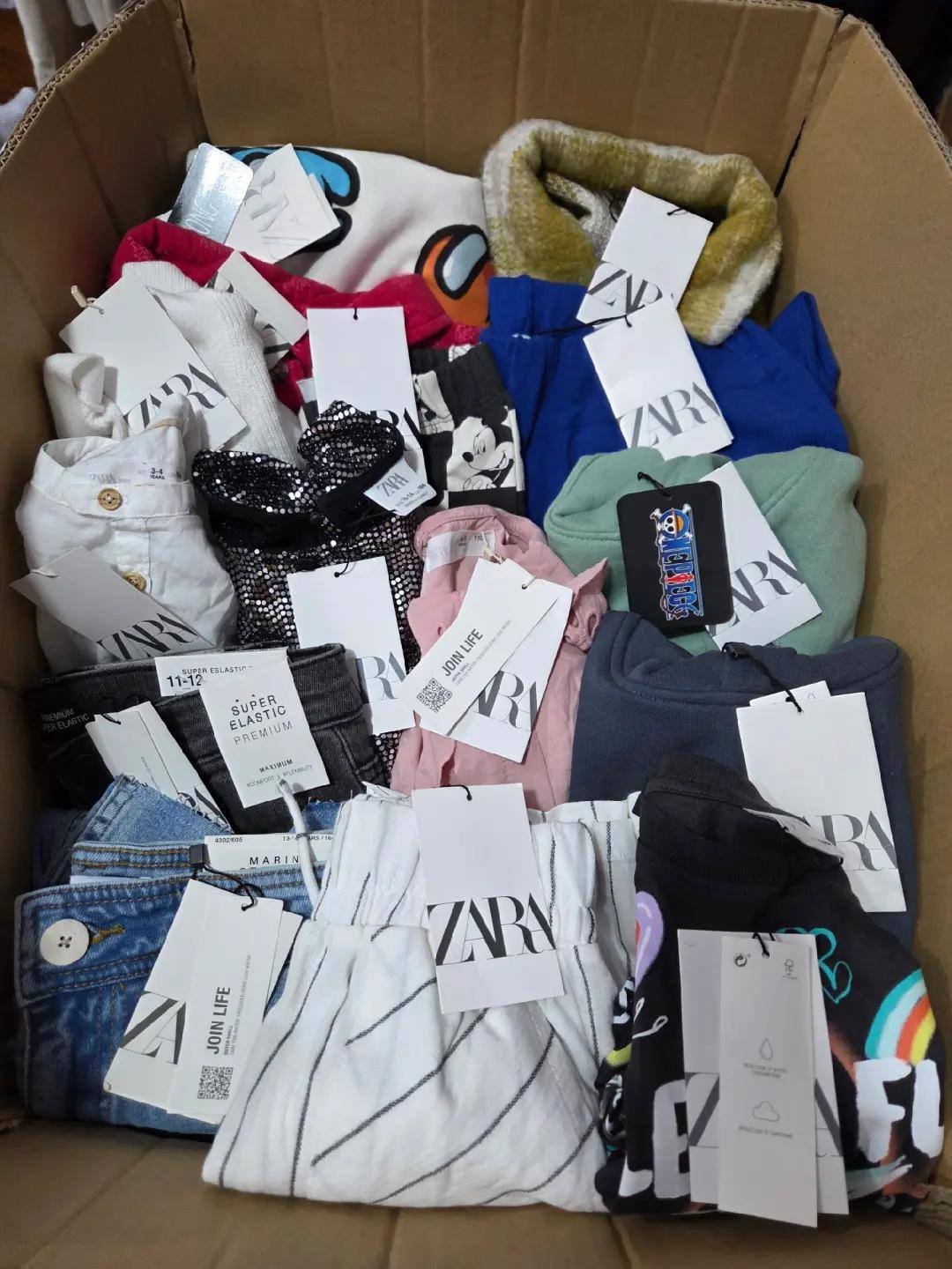 lotes de ropa Zara para reventa en México