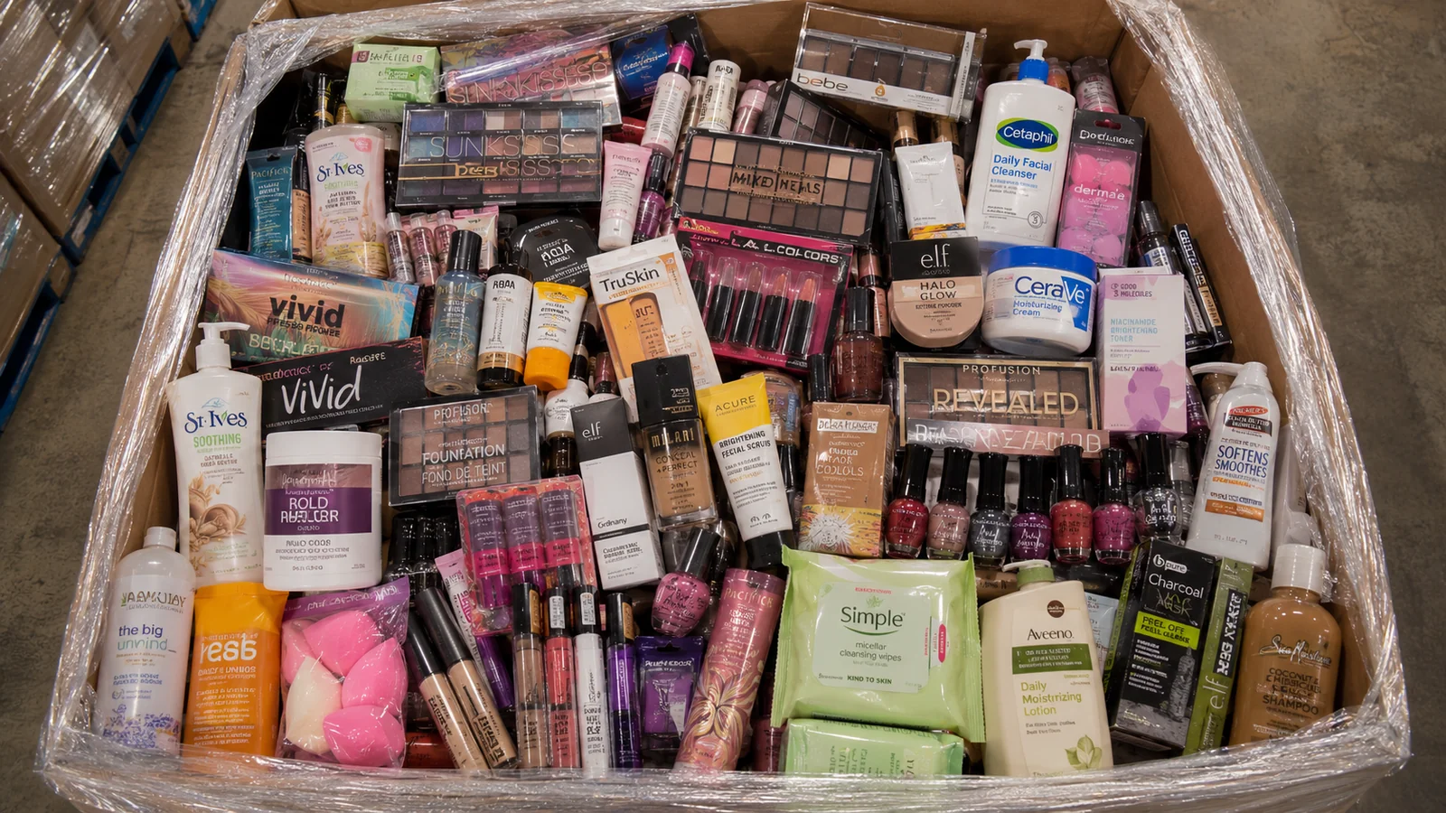 pallets de maquillaje para reventa en México