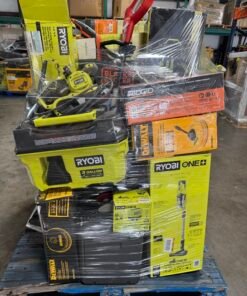 pallets de herramientas mixtas en liquidación en México