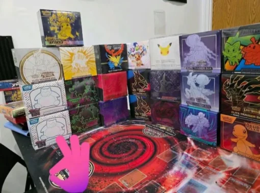 pallets de cartas Pokémon para reventa en México
