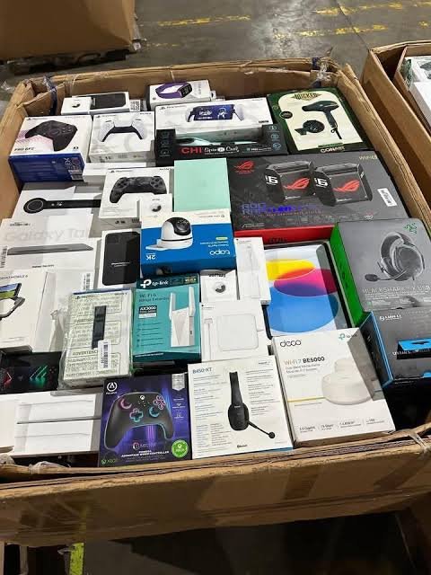 pallets de electrónicos para negocio en México