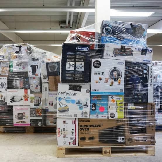 pallets de artículos para el hogar en México