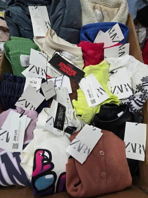 pallets de ropa Zara al mayoreo en México