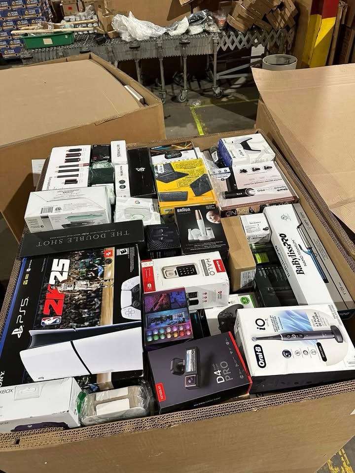 pallets de electrónica nueva en México